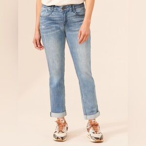 Democracy Ab solution Girlfriend Jeans Denim size 6 Petite NWT